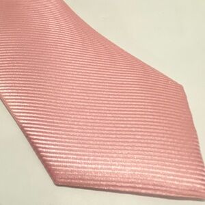 Saddlebred Extra Long Big & Tall Pink Tie Stain Resist Handmade 63" Easter NWT